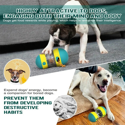 Jugete para mascota Pelota Interactiva con Dispensador de Comida