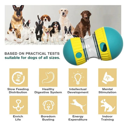 Jugete para mascota Pelota Interactiva con Dispensador de Comida