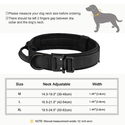 Collar táctico para perros